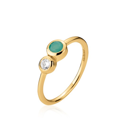 Izabel Camille Leonora Ring Forgyldt a4190gs