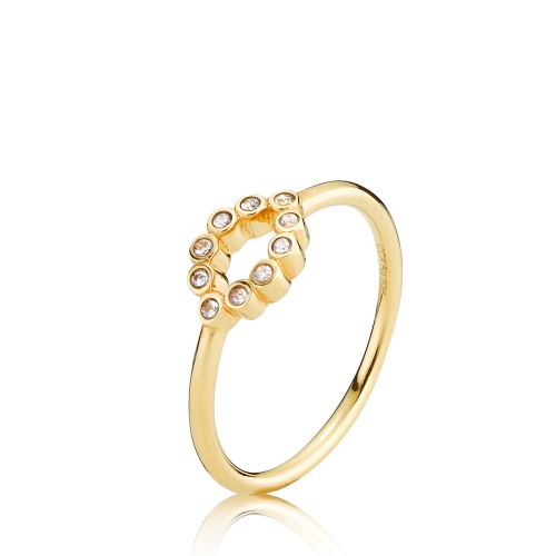 Izabel Camille Leonora Forgyldt Ring a4185gs
