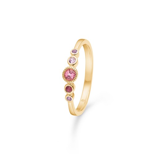 Mads Z Pink Poetry Ring 14kt. 1546182